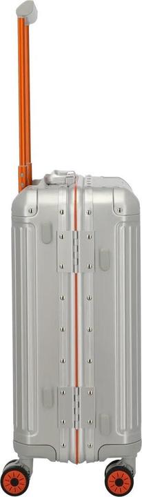 Produktbild Travelite Next - Trolley S, Silber-Orange (39 l, Handgepäck (bis 50l))