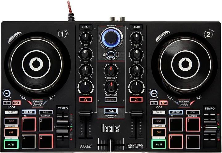 Actual product image Hercules DJ Learning Kit MK2