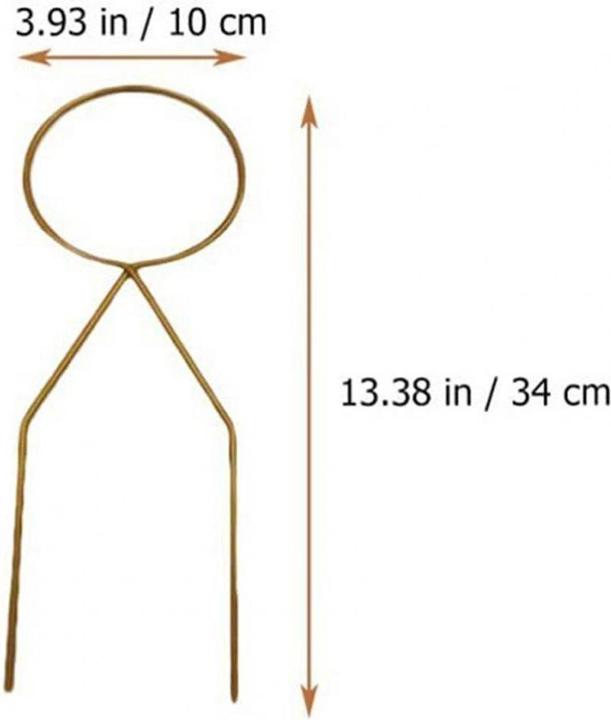 Produktbild JTI Pflanzenstütze Edelstahl - rund (34 cm)
