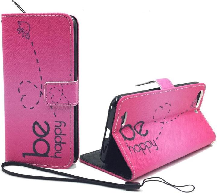 BE HAPPY PINK
