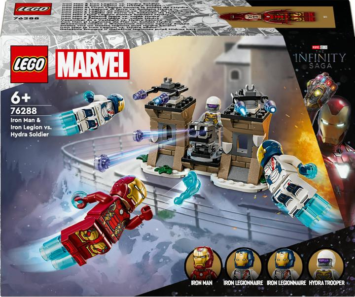 Produktbild LEGO Iron Man & Iron Legion vs. Hydra-Soldat (76288, LEGO Marvel)