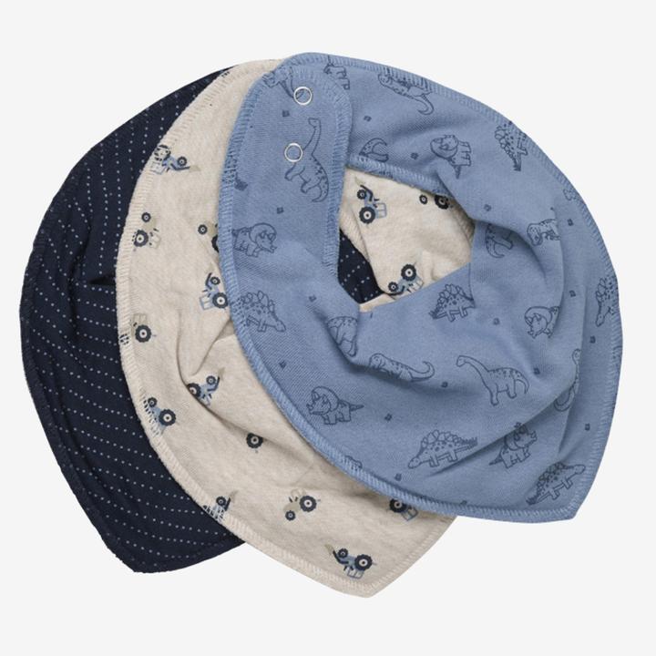 Fixoni Bandana Halstücher 3er Set, Traktore/ Dino