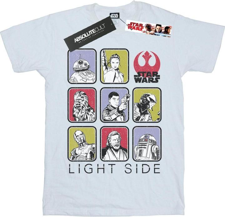 Actual product image Star Wars Boys The Last Jedi Multi Character T-Shirt (128)