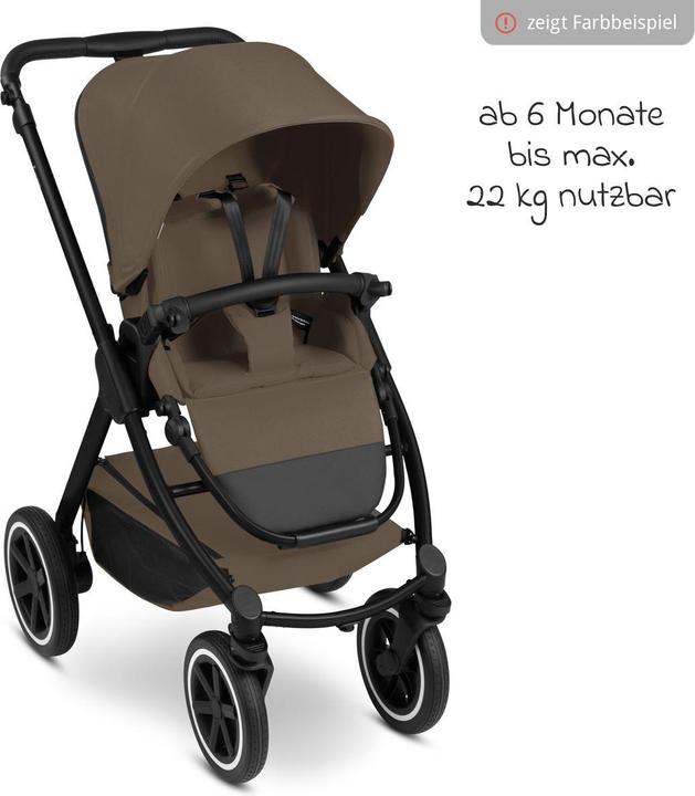 Produktbild ABC Design Kombikinderwagen Kombi-Kinderwagen Samba 2 inkl. Babywanne