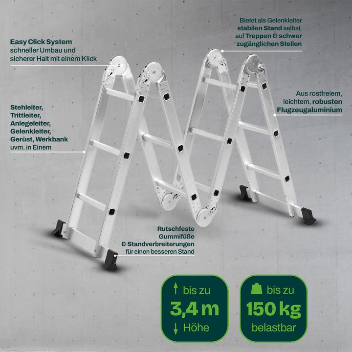 Produktbild Hammersmith SuperLadder (Mehrzweckleiter, 334 cm)