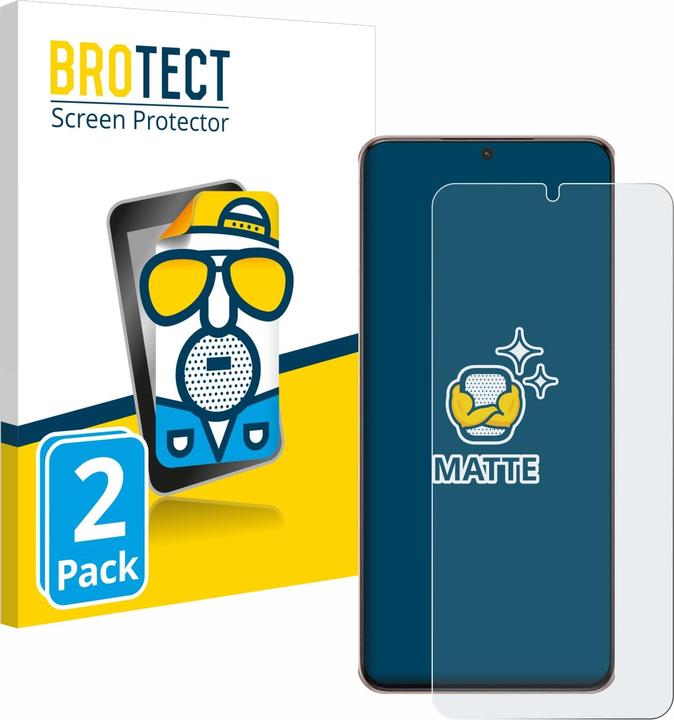 Produktbild BROTECT Entspiegelungs-Schutzfolie Displayschutz Matt (2 Stück, Samsung Galaxy S21 5G)