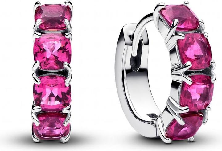 Immagine prodotto Pandora Orecchini a cerchio rosa (Argento 925)