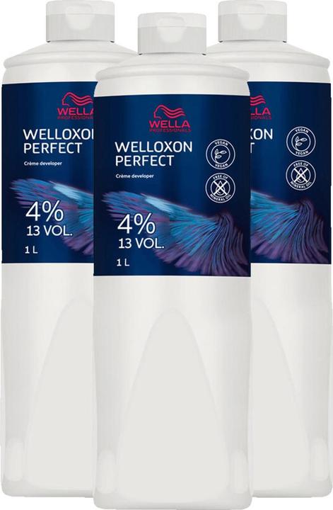 Wella Welloxon Perfect Creme Developer 3er Set 4 % - 13 Vol.