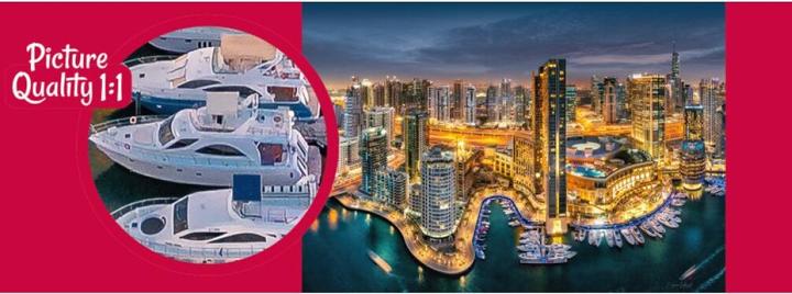 Actual product image Cherry Pazzi Puzzle Dubai Marina 1000 pieces (1000 pieces)