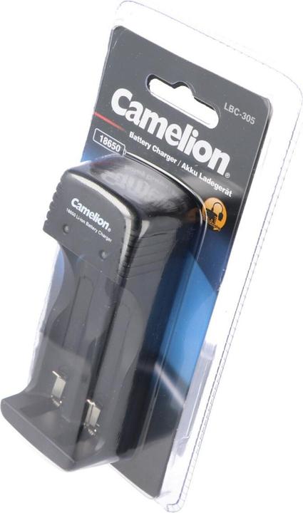 Actual product image Camelion Charger including Micro USB charging cable suitable for 1 or 2 Li-ion battery 18650s (Chargers without battery)