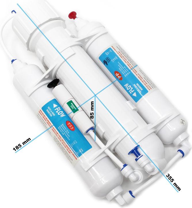 Actual product image Naturewater 3 Stages Reverse Osmosis 190l/day 50GPD (1 x)