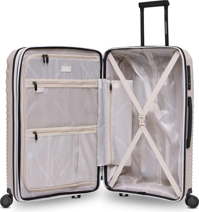 Actual product image Farmhood Eco Edition 4-wheel trolley 67 cm with stretch fold (72 l, M (50 - 90l))