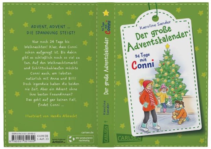 Nutritional values and ingredients My Friend Conni - The Great Advent Calendar