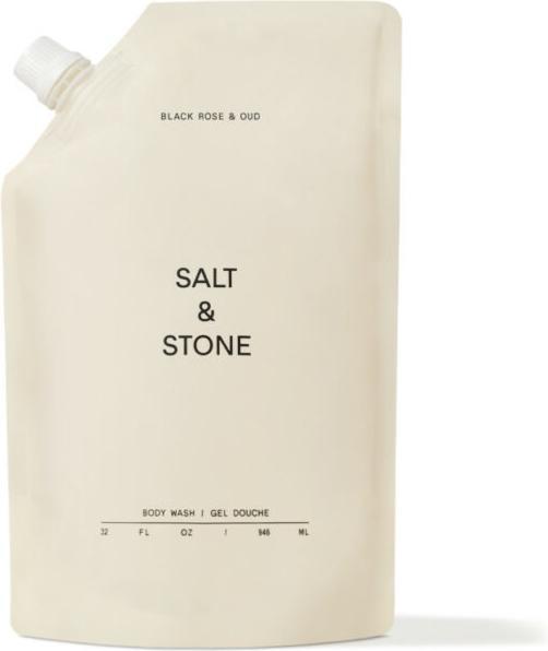 Actual product image Salt & Stone Body Wash Black Rose & Oud Refill