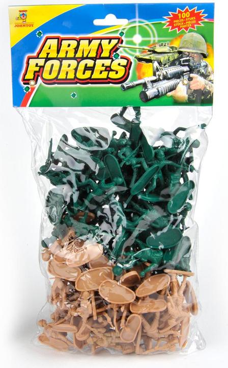 Actual product image Johntoy Soldiers in the bag