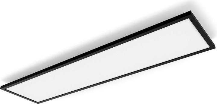 Image du produit Philips Hue White Amb. Aurelle lampe de pan 120x30cm noir (3750 lm)