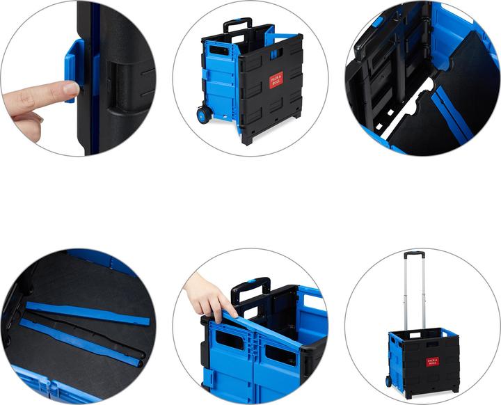 Actual product image Relaxdays Shopping trolley