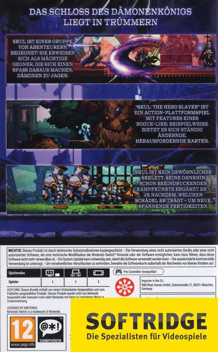 Immagine prodotto Sold Out Skul: il cacciatore di eroi (Switch, DE)