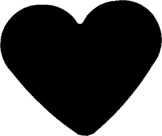 Actual product image Efco Motif punch "Heart", 7.5 cm