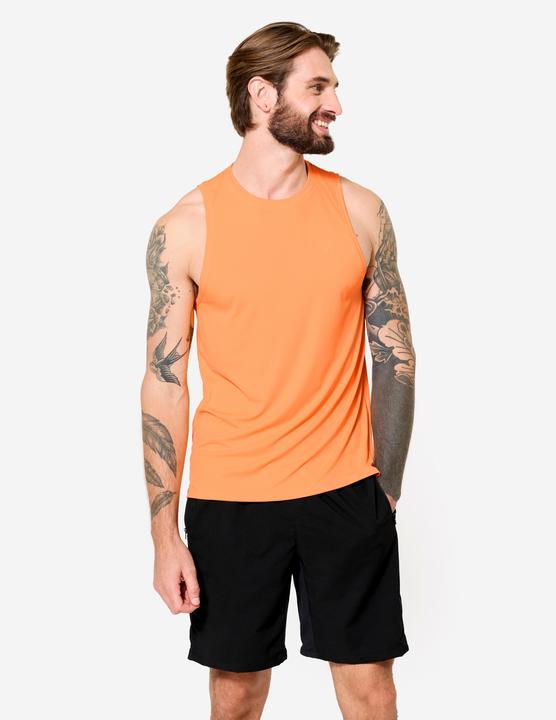 Domyos Tank Top Herren atmungsaktiv - orange