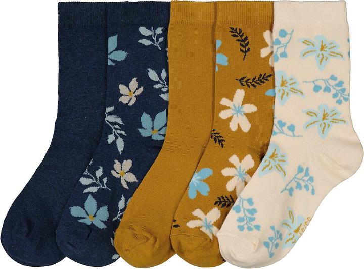 Immagine prodotto La Redoute Collections Confezione da 5 calzini con motivi floreali (Confezione da 5 pezzi, 38, 41)
