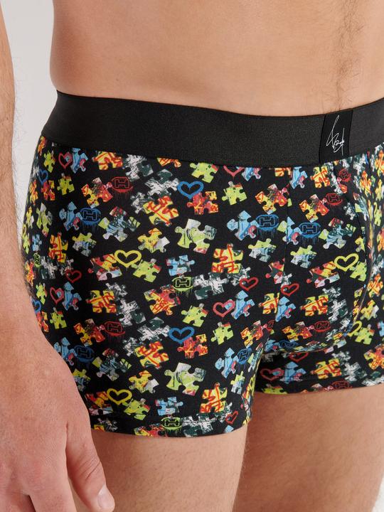 Immagine prodotto HOM Boxer Retro Pants Puzzled Love (M, Confezione singola)