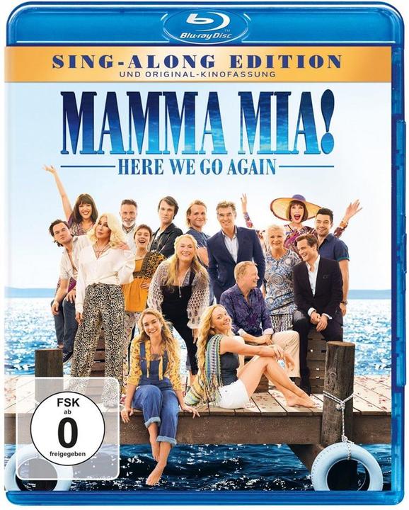 Produktbild Mamma Mia! 2 - Here we go again (Blu-ray, 2018, Deutsch)
