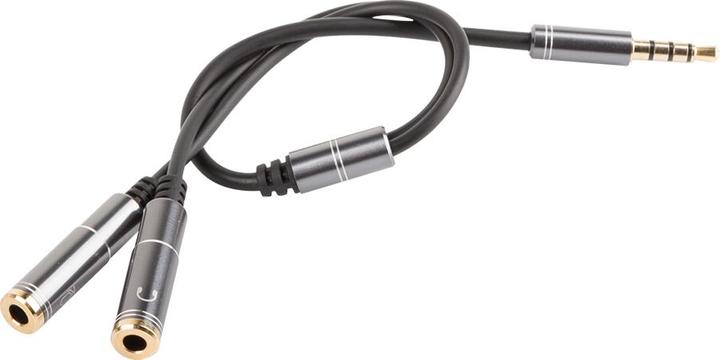 Immagine prodotto Genesis Cavo audio A20 Nero, Argento (0.13 m, Connettore da 3,5 mm (AUX))
