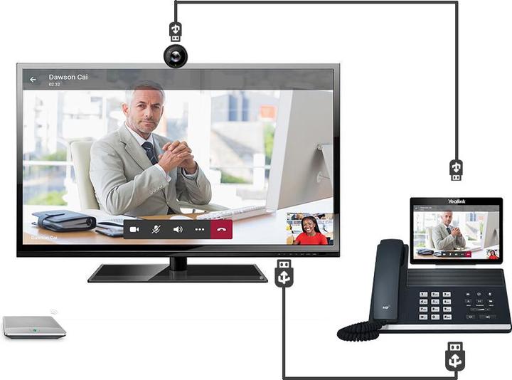 Actual product image Yealink MSFT - VP59 Videophone - Teams