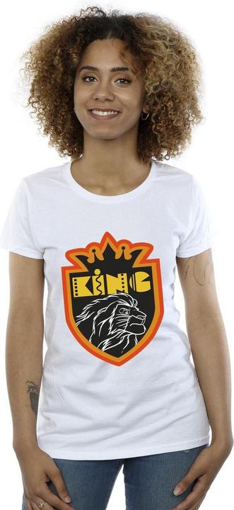 Actual product image Disney Womens/Ladies The Lion King Crest Cotton T-Shirt (XXL)