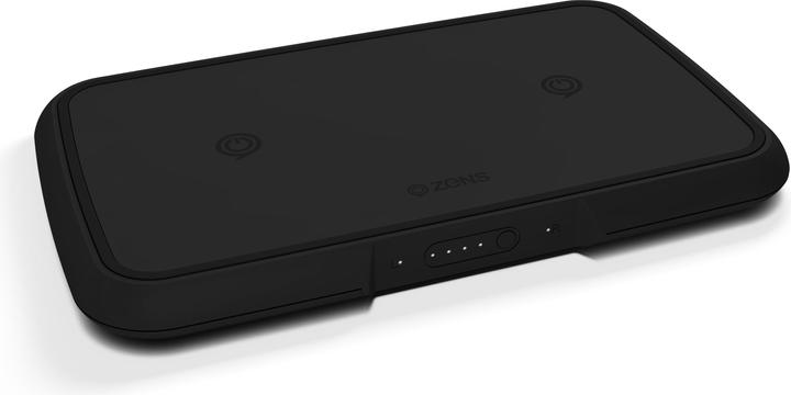 Image du produit Zens Banque de puissance double sans fil (9000 mAh, 5 W)