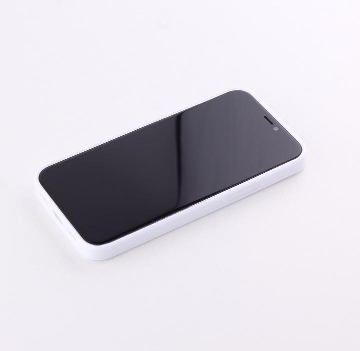 Immagine prodotto PhoneLook Coprire lo schermo rotto in silicone bianco (Apple iPhone 12 mini)