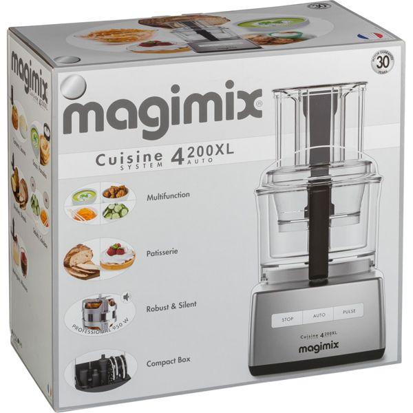Produktbild Magimix 18471EA 4200 XL Küchenmaschine, Kunststoff, Chrom
