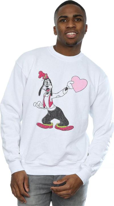 Immagine prodotto Disney Goofy Love Heart Felpa Uomo (XXL)