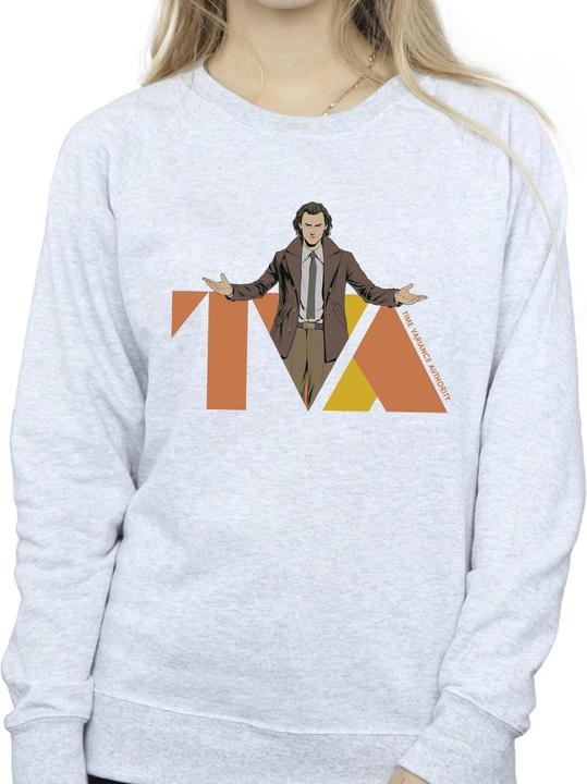 Actual product image Womens/Ladies Loki TVA Pose Sweatshirt (L)