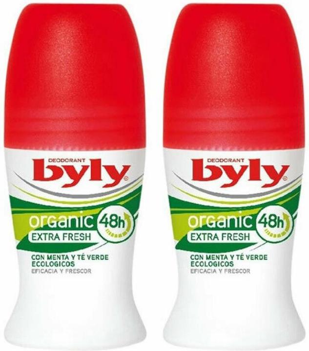 Produktbild Byly Organic Extra Fresh Deo Roll-On Lote 2 pz (Roll-on, 50 ml)