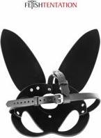 Fetish Tentation Maschera coniglietto simile cuir réglable -