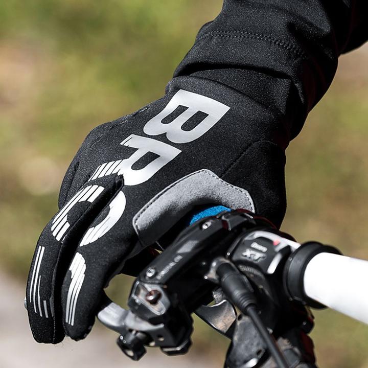 Produktbild Rockbros cycling gloves, insulated, long, size: XL - black and gray (XL)