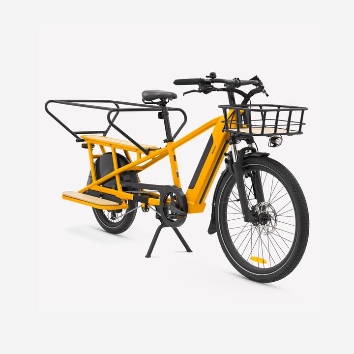 Produktbild Btwin E-Lastenfahrrad Cargobike R500E Longtail V2 gelb