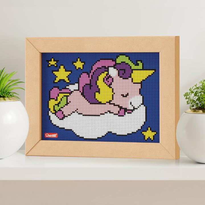 Produktbild Quercetti Pixel Art Kawaii Einhorn