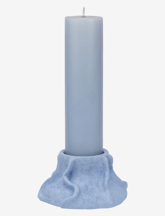 Actual product image Mette Ditmer ART PIECE lava candleholder - Light blue