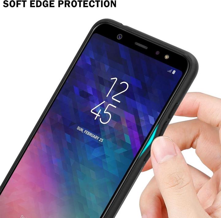 Produktbild Cadorabo TPU 2 Farben Glas Cover (Samsung Galaxy A6+)