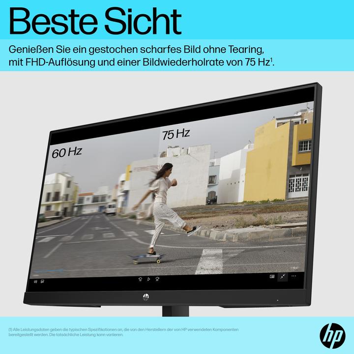 Produktbild HP V24v G5 (23.8") pixels Full HD LED Black (1920 x 1080 Pixel, 23.80")