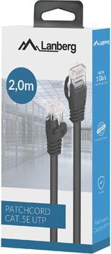 Produktbild Lanberg PCU5-15CC-0200-BK (U/UTP, CAT5e)