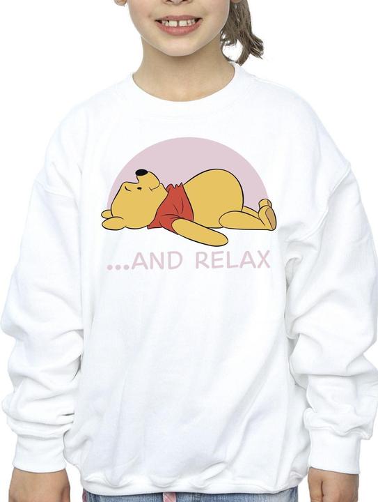 Actual product image Disney Girls Winnie The Pooh Relax Sweatshirt (152, 158)