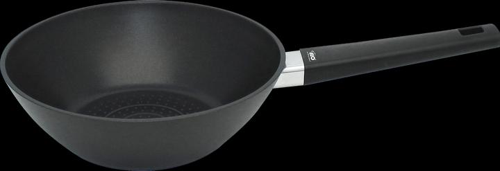 Produktbild ELO Wokpfanne ø 24 Smart Wave PFAS frei Elodur Select (24 cm, Wok Pfanne, Aluminium)
