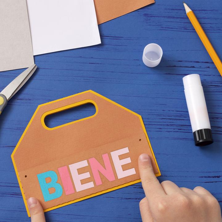 Actual product image Relaxdays 208 pcs. wooden letters