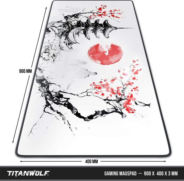 Actual product image Titanwolf Gaming Mauspad XXL (XXL)