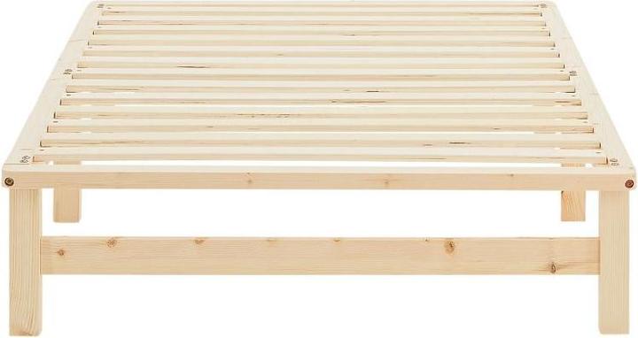 Actual product image Homestyle4u Palettenbett mit Lattenrost (100 x 200 cm)