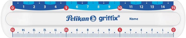Produktbild Pelikan Lineal 15cm Griffix blau (150 mm)